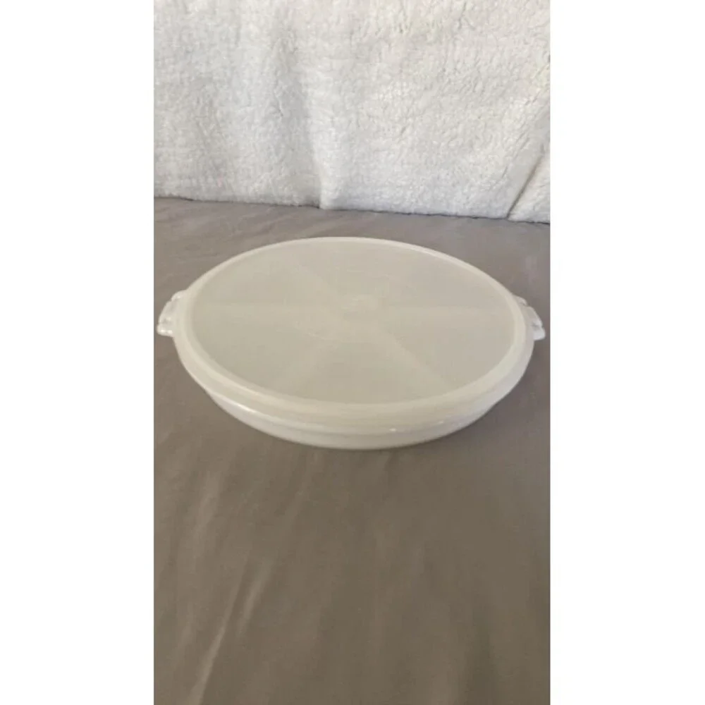 Vintage Tupperware #405 Replacement Party Susan Divided Veggie Relish TRAY ONLY